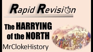 GCSE History Rapid Revision The Harrying of the North [upl. by Ahtreb114]