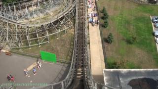 Zeus Front Seat HD POV Mt Olympus Water amp Theme Park [upl. by Goodspeed117]