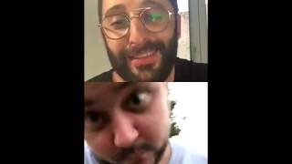 Les imitations de FABIAN LE CASTEL dans mes 24h de live sur instagram [upl. by Nikkie]