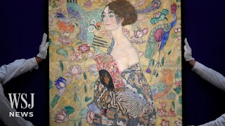 Gustav Klimts Last Portrait Breaks European Auction Record  WSJ News [upl. by Shem]