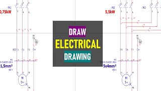 How to Draw Electrical Diagrams  Wiring Diagrams Explained  Control Panel Wiring Diagram  EPLAN [upl. by Julina]