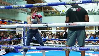 Katie Taylor IN DANGER Kimberly Connor ON FIRE  Whyte vs Parker Workout [upl. by Yehudit]