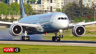 🔴 Loud and HEAVY Jets LIVE ✈️ Vancouver International Airport [upl. by Reprah]