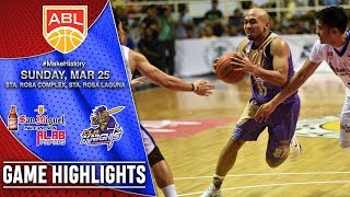 San Miguel Alab Pilipinas vs CLS Knights Indonesia  HIGHLIGHTS  20172018 ASEAN Basketball League [upl. by Nations616]