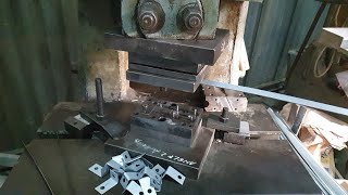 Making Clips and Accessories Ceiling on Stamping Power Press Machine [upl. by Ardnola87]