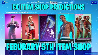 February 5th 2024 Fortnite Item Shop CONFIRMED  Fortnite Early Item Shop Prediction February 5th [upl. by Emmerich149]