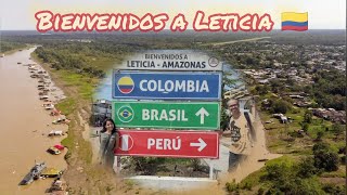 LETICIA AM 🇨🇴 e a TRÍPLICE FRONTEIRA 🇧🇷 🇵🇪 [upl. by Scibert]