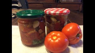 CONSERVES de TOMATES CONFITES  En direct du potager [upl. by Ylnevaeh636]