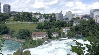 visited Rheinfall Switzerland 🇨🇭 [upl. by Aleuqahs]