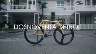 pamerpunyatemen  Dosnoventa Detroit HEDON  Fixed Gear Bike Check [upl. by Yebot17]