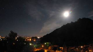 Moon Rise and Set Timelapse [upl. by Kartis314]