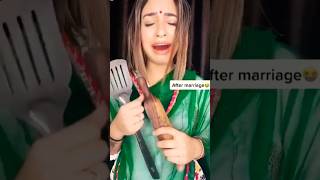 Girls be like 😅 piihufam piihuofficial comedy vines comedyvideo beforemarriage aftermarriage [upl. by Airotel973]