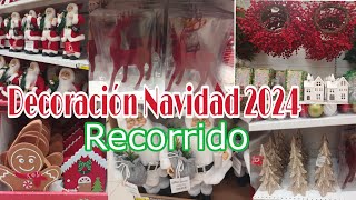 Tendencias para Navidad 2024 Recorrido por la tienda Decoración para Navidad 2024 [upl. by Pellet454]