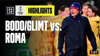 BodøGlimt  As Roma 61 Highlights [upl. by Zap]