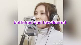 Sayuri  “Bewitched Bothered amp Bewildered” Frank SinatraLinda Ronstadt Cover [upl. by Elleiand839]