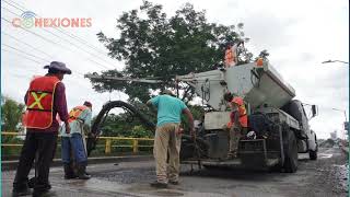 • Inicia Ayuntamiento de Tapachula Programa de Bacheo Emergente [upl. by Berriman369]