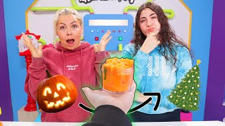 FIX THIS HALLOWEEN SLIME INTO A CHRISTMAS SLIME Slimeatory 667 [upl. by Acirem]