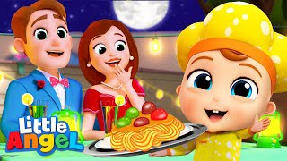 Surprise Dinner Song  Little Angel Kids Songs amp Nursery Rhymes [upl. by Iras248]