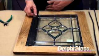 How to Measure and Cut Lead Came  Delphi Glass [upl. by Ennyl]