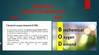 BODCODDissolved oxygenchloraminemodule 5KTU 20152019 syllabusMalayalam [upl. by Ajup404]