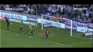 Fc BarcelonaReal Betis Fc Barcelona vs Real Betis 41 10112013 [upl. by Bluh]