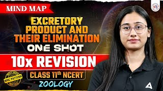 EXCRETORY PRODUCT AND THEIR ELIMINATION CLASS 11 ONE SHOT  NEET 2024 MIND MAP  ZOOLOGY BHARTI MAM [upl. by Phoebe]