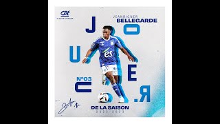 JeanRicner Bellegarde votre 3e meilleur strasbourgeois de la saison 2223 [upl. by Saffier]