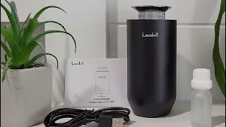 LACIDOLL Waterless Diffuser Scent Air Machine for Home amp Car Black Review [upl. by Doble781]