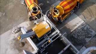 BIBKO Recycling System at Heinz Betonwerk Ingolstadt Germany [upl. by Oicnerual69]