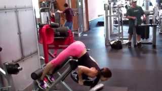 Back hyperextensions [upl. by Gladdie]