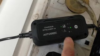 Maintien charge automatique 612V 1A  Avis client de Serge [upl. by Anelaf]