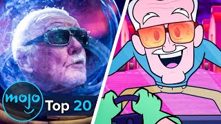 Top 20 Greatest Stan Lee Cameos [upl. by Jecoa]