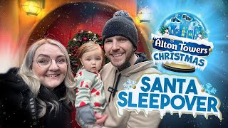 Alton Towers Santa Sleepover 2023 [upl. by Norihs]