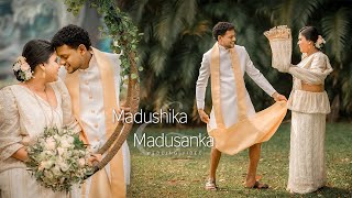 MADUSHIKA AND MADUSANKA WEDDING DAY [upl. by Aztinay]