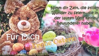 Ostergrüße  besinnliche Sprüche zum Osterfest [upl. by Neleag]