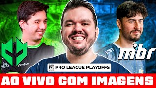 PLAYOFFS Dia 2 ESL Pro League Season 20  COM Gaules AO VIVO COM IMAGENS [upl. by Jonie753]