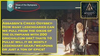 Assassins Creed® Odyssey 200 Orichalcum at the Oikos [upl. by Akemahc]