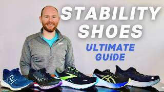 Best Shoes for Overpronation  Best Stability Running Shoes New Balance Mizuno Asics Brooks Hoka [upl. by Oidgime]