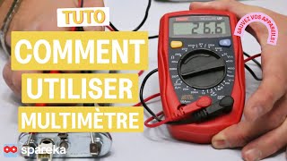 Comment utiliser un multimètre [upl. by Milissent]