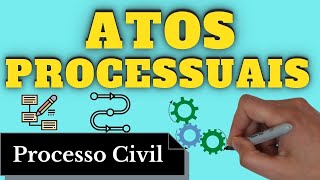 Atos Processuais Processo Civil  Resumo Completo [upl. by Abernon]