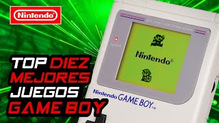 TOP 10 Mejores Juegos de GAME BOY 🟢 La Poción Roja [upl. by Leeda]