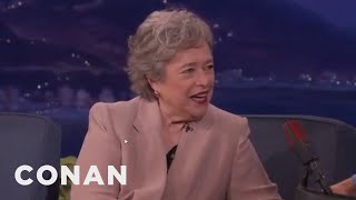 Kathy Bates My Mother Thought I Was Playing Myself In quotMiseryquot  CONAN on TBS [upl. by Cogn707]