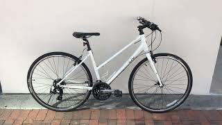 Giant Liv Alight 3 Fitness Hybrid Road Bike in PEARL WHITE color [upl. by Shue78]