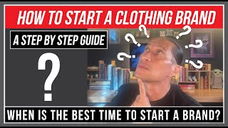 When is the best time to start a clothing brand [upl. by Onit]