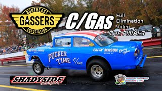 Southeast Gassers Association CGas Eliminations SEGA  Shadyside Dragway  Drag Racing 2022 [upl. by Saleme494]