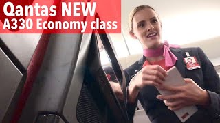 QANTAS A330 ECONOMY Class QF30 Hong Kong to Melbourne 2018 [upl. by Halac]