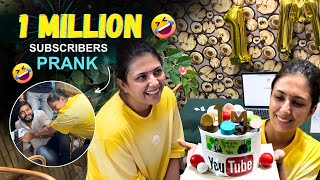 1 Million Celebration Prank Gone Wrong 😳  Arunendra7 Vlog [upl. by Jamie526]