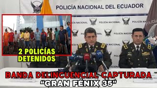 Detienen a 2 Policías por colaborar con Banda Delincuencial [upl. by Adnar]