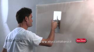 Marmorino Velvet  How to apply Marmorino Venetian Plaster Velvet effect [upl. by Siva628]