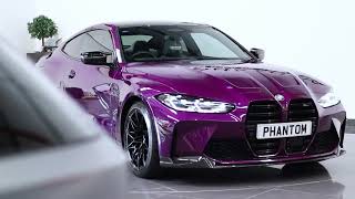 Purple BMW M4 [upl. by Eihctir]